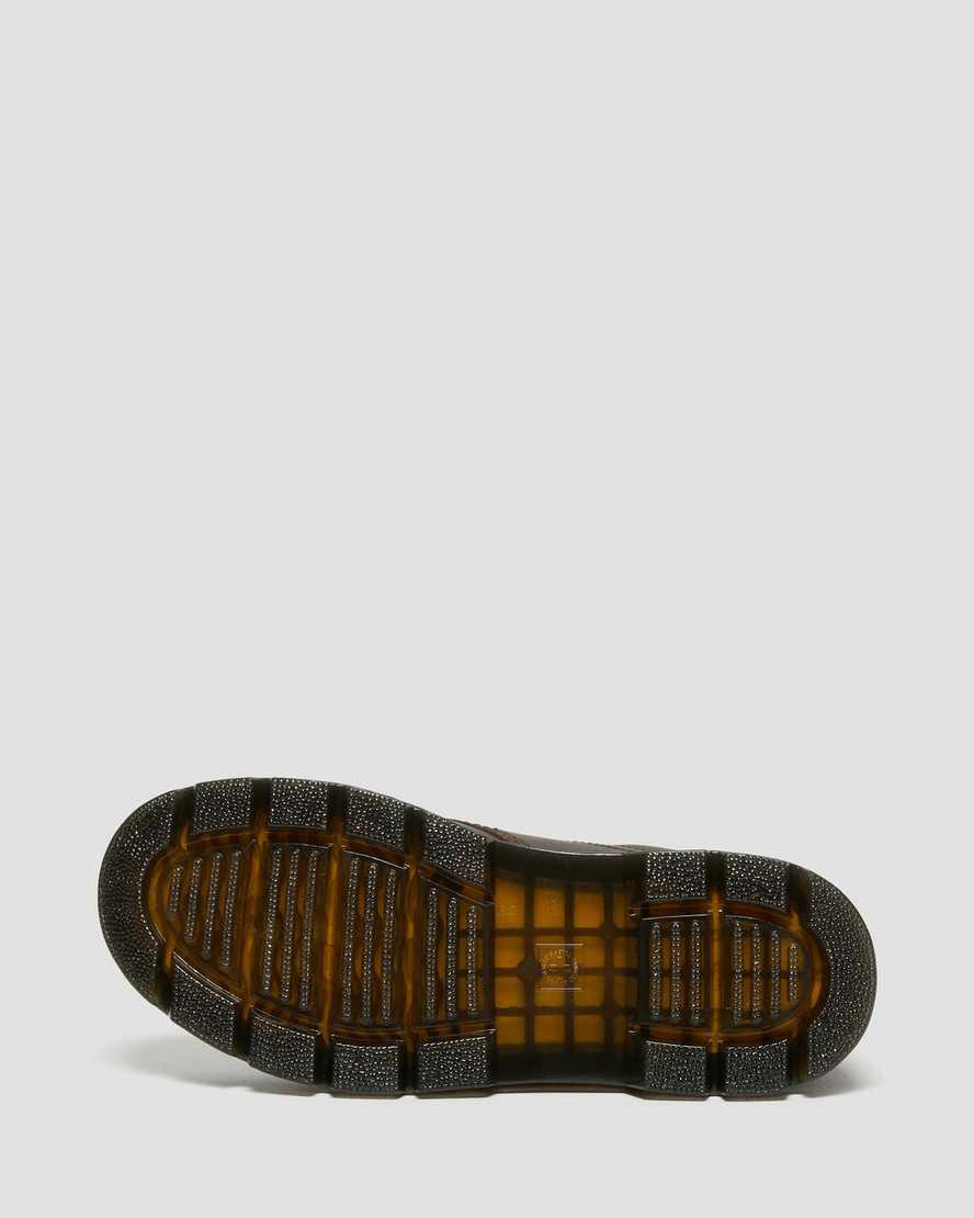 Dr Martens Reeder Crazy Horse Leather Utility Freizeitstiefel Herren Dunkelbraun | 794860-LCQ