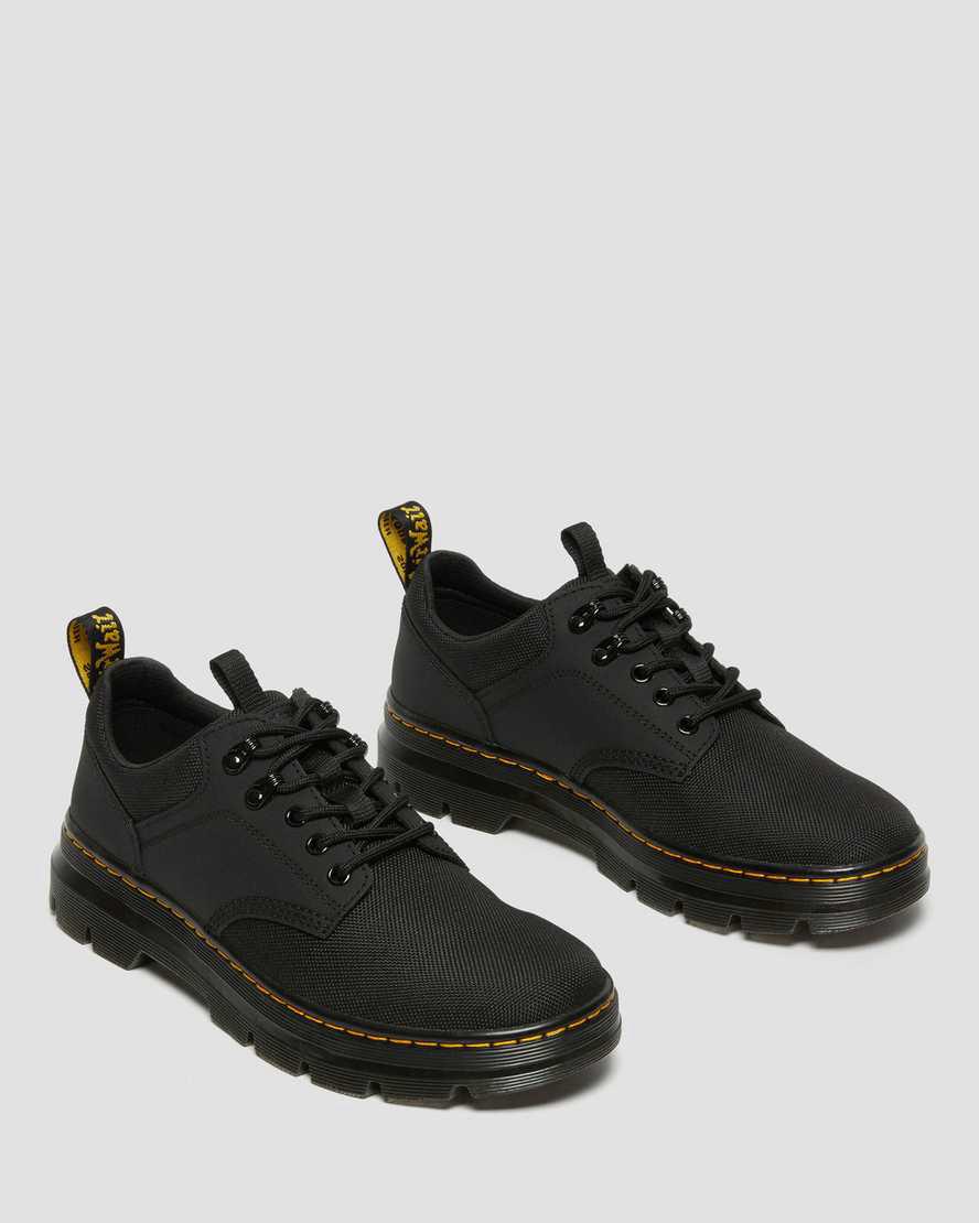 Dr Martens Reeder Utility Oxfords Schuhe Herren Schwarz | 495382-RUB
