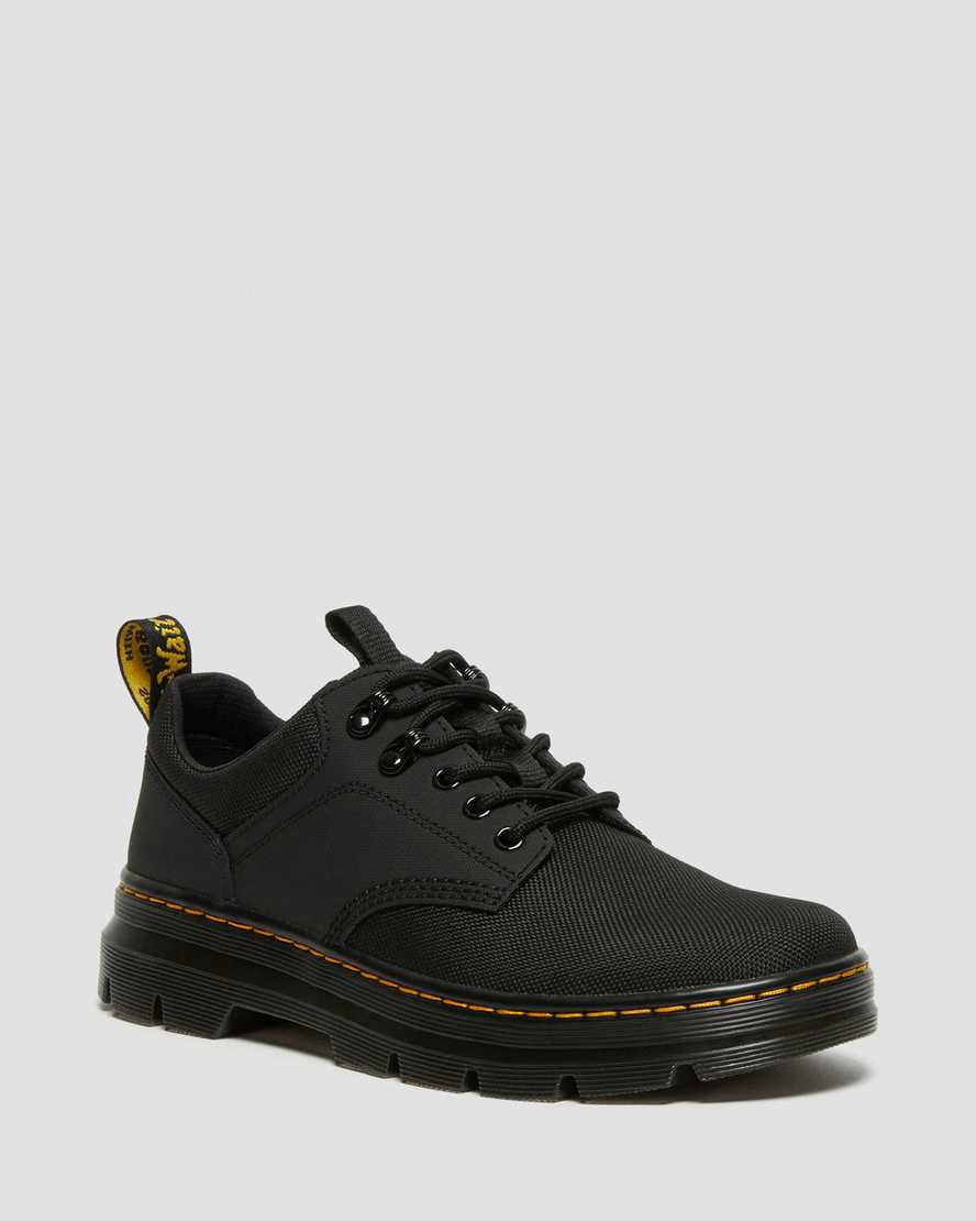 Dr Martens Reeder Utility Oxfords Schuhe Herren Schwarz | 495382-RUB