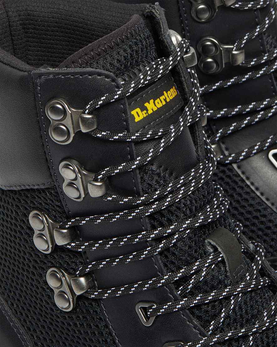 Dr Martens Tarik Toe Guard Utility Freizeitstiefel Herren Schwarz Hautfarbe | 796843-PHU