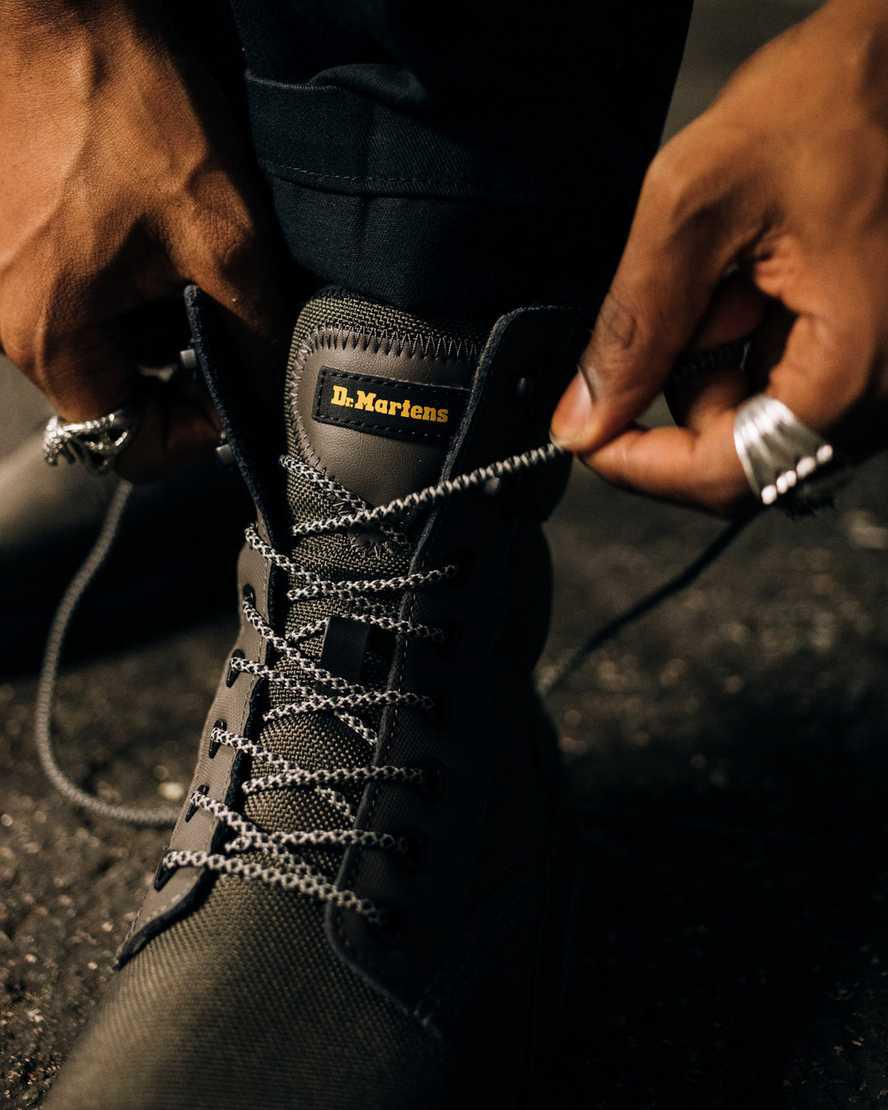 Dr Martens Tarik Utility Stiefeletten Herren Grau | 084392-DMS