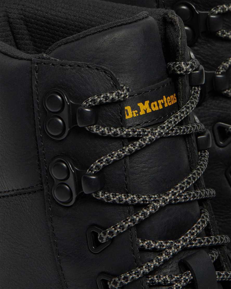 Dr Martens Tarik Wyoming Leather Utility Stiefeletten Herren Schwarz | 075943-HIR