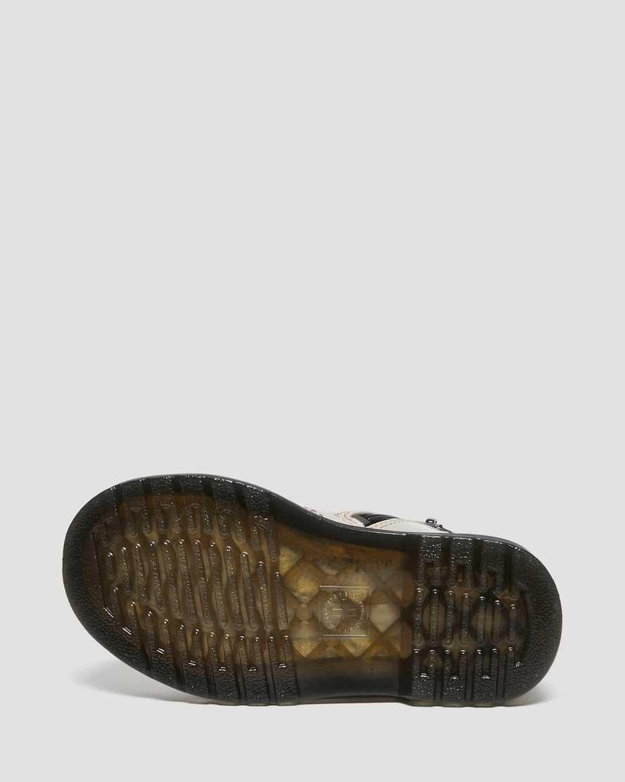 Dr Martens Toddler 1460 Sparkle Rays Schnürstiefel Kinder Silber | 829107-XSM