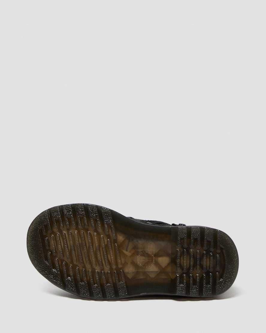 Dr Martens Toddler 2976 Faux Fur Lined Chelsea Stiefel Kinder Schwarz | 317894-NEF
