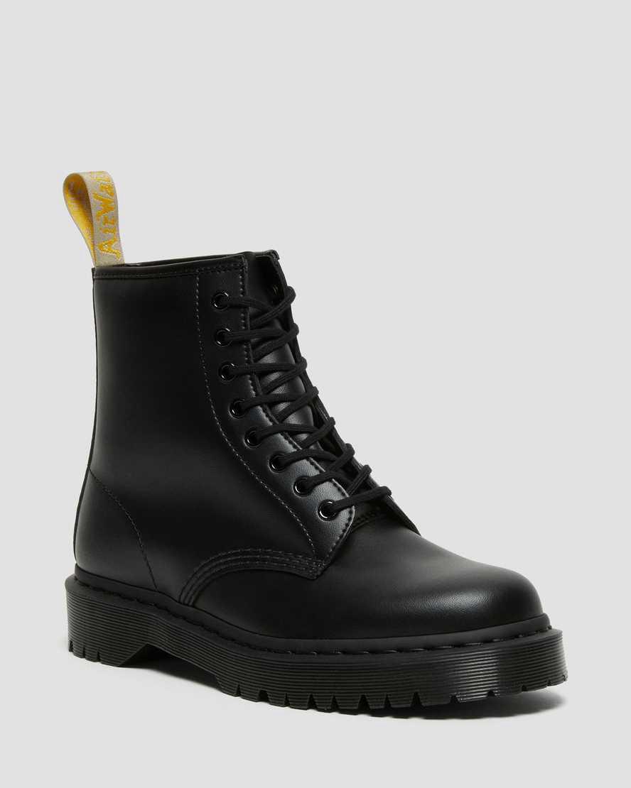 Dr Martens Vegan 1460 Bex Mono Schnürstiefel Herren Schwarz | 421607-SWN