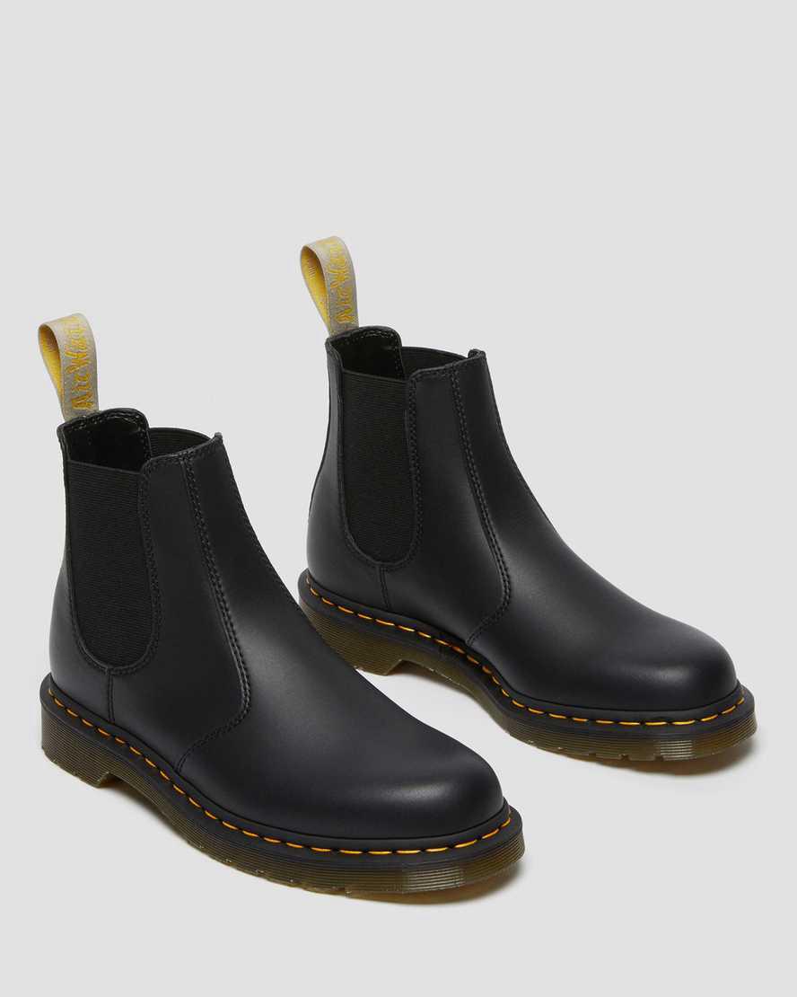 Dr Martens Vegan 2976 Felix Chelsea Stiefel Herren Schwarz | 698145-ZTW