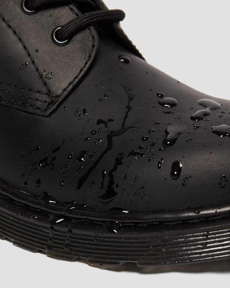 Dr Martens Youth 1460 Faux Fur Lined Stiefel Kinder Schwarz | 762081-NOT