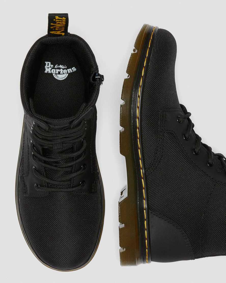 Dr Martens Youth Combs Extra Tough Poly Casual Stiefel Kinder Schwarz | 307416-MVH