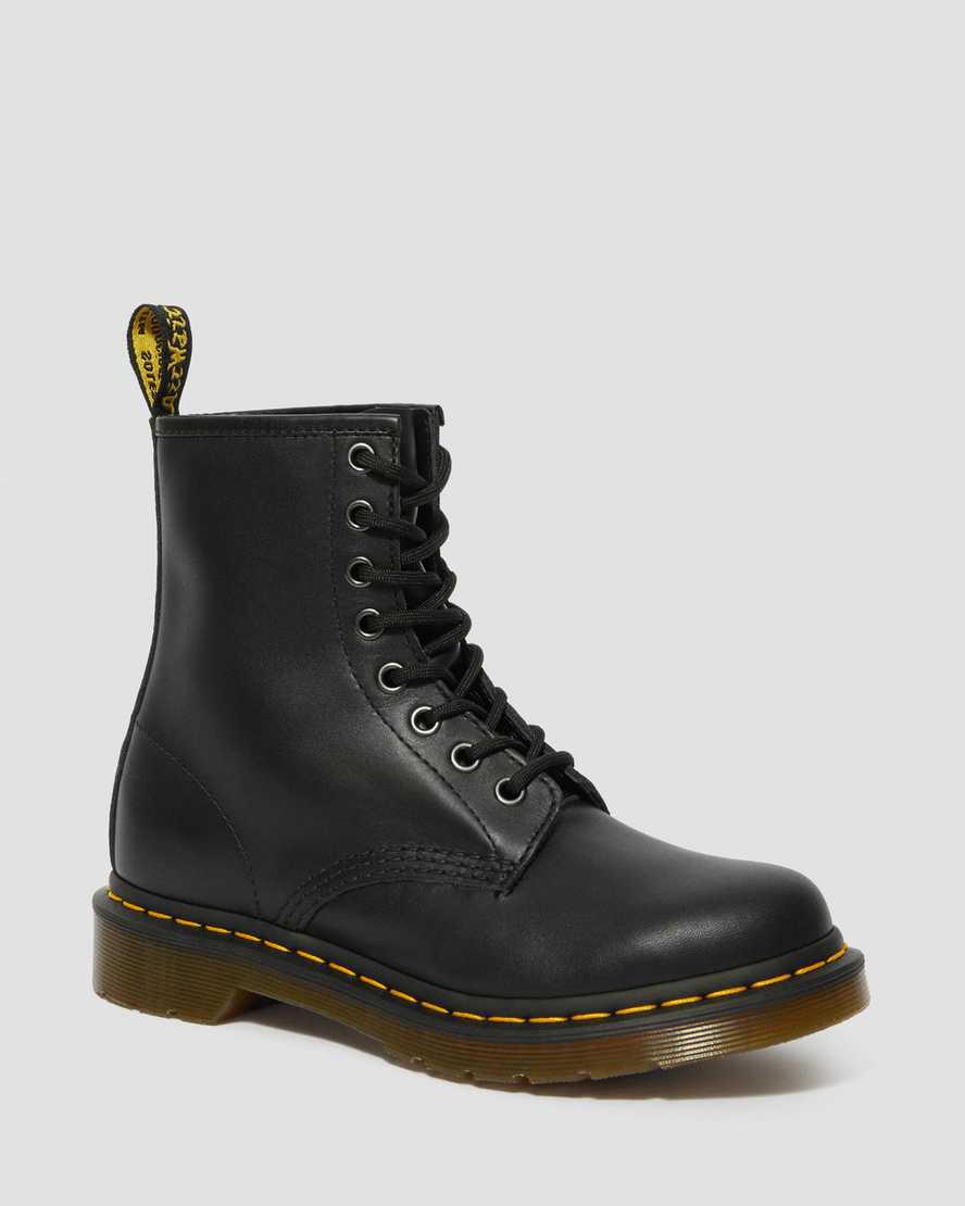Dr Martens 1460 Nappa Leather Lace Up Stiefeletten Damen Schwarz | 215937-DBF