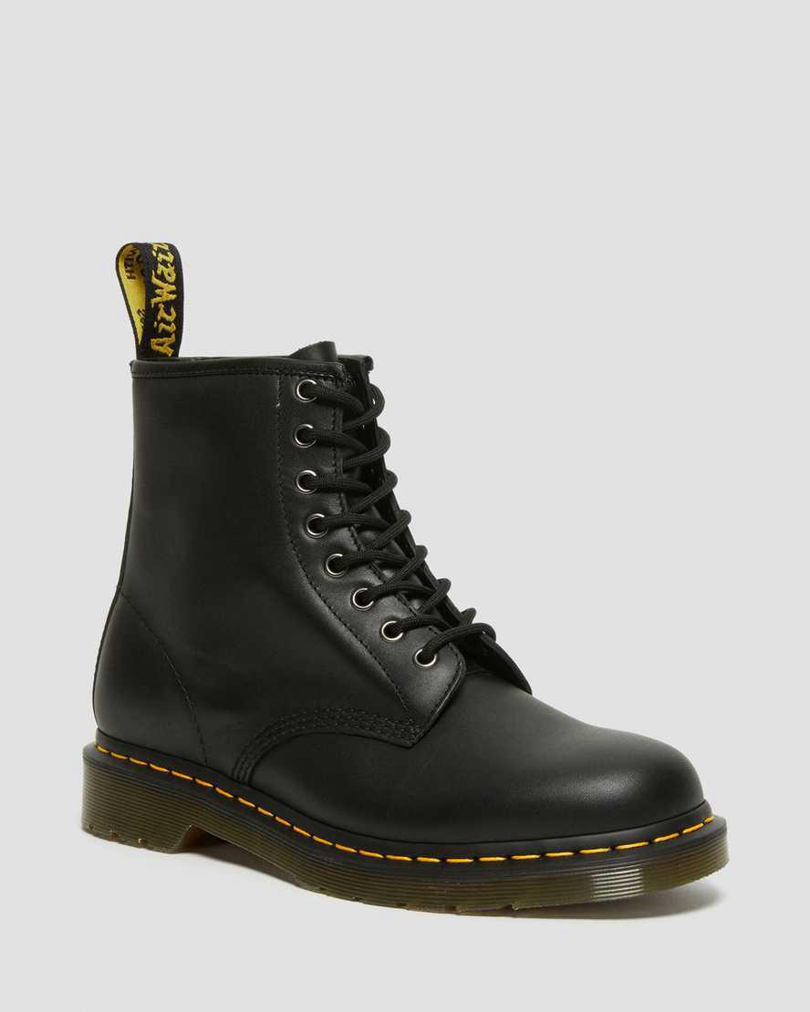 Dr Martens 1460 Nappa Leather Lace Up Stiefeletten Damen Schwarz | 310452-ELD