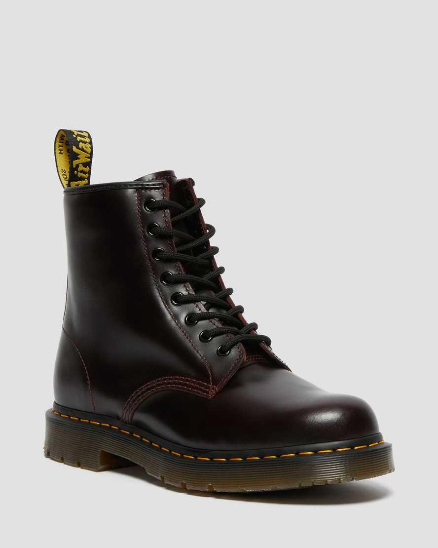 Dr Martens 1460 Slip Resistant Atlas Leather Schnürstiefel Herren Bordeaux | 783029-ETP