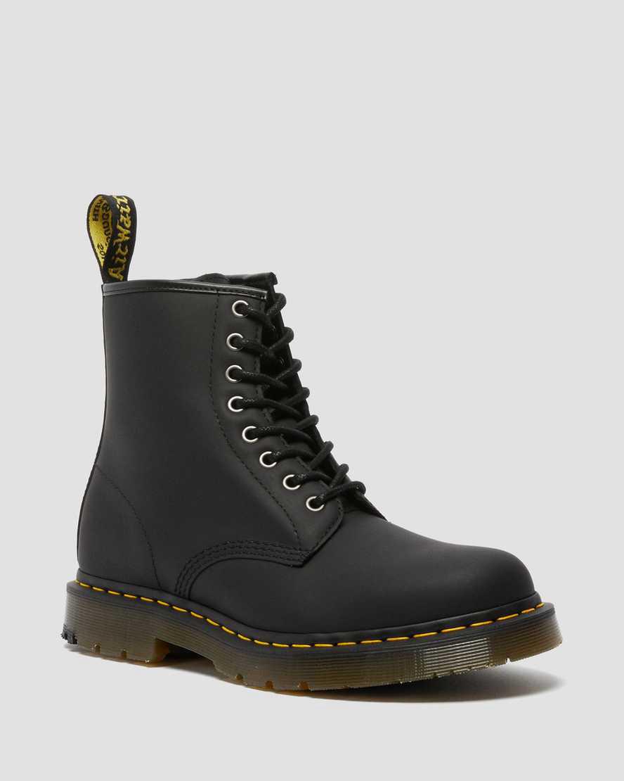 Dr Martens 1460 Wintergrip Schnürstiefel Herren Schwarz | 213475-STX