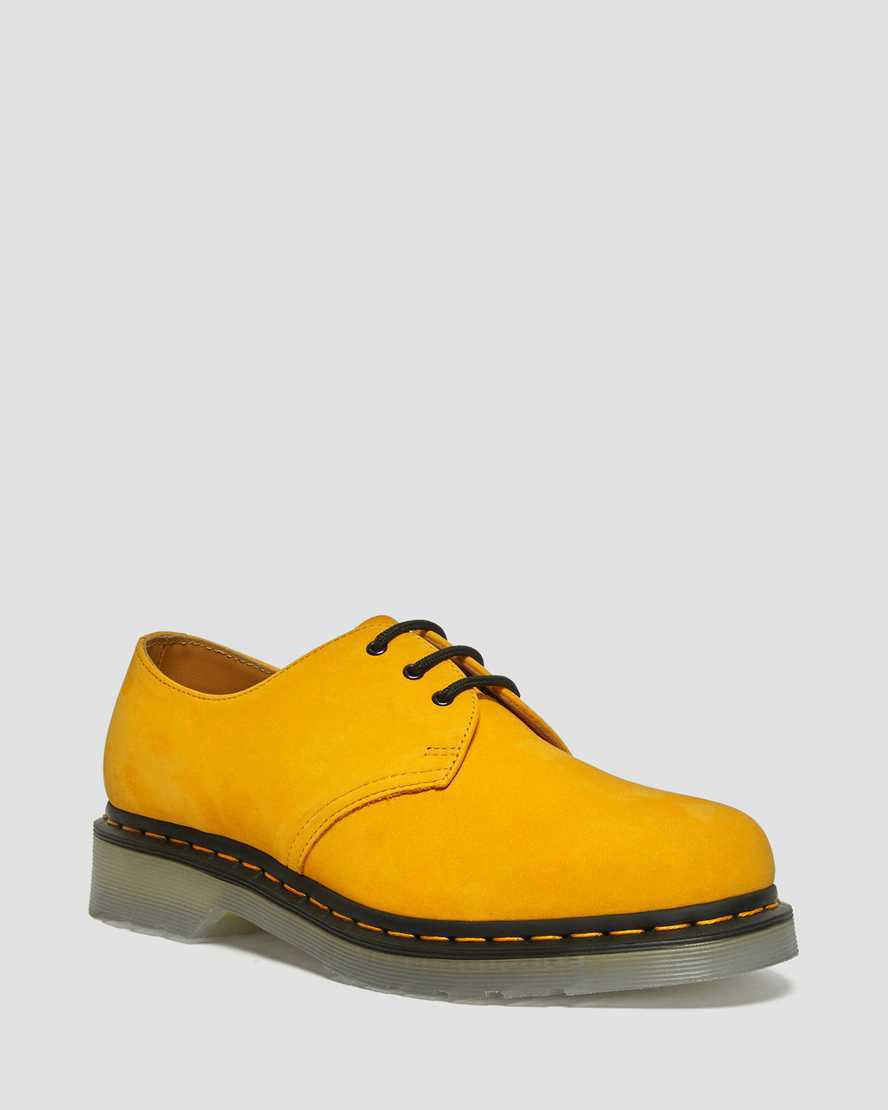 Dr Martens 1461 Iced II Buttersoft Leather Oxfords Schuhe Damen Gelb | 238597-IRG