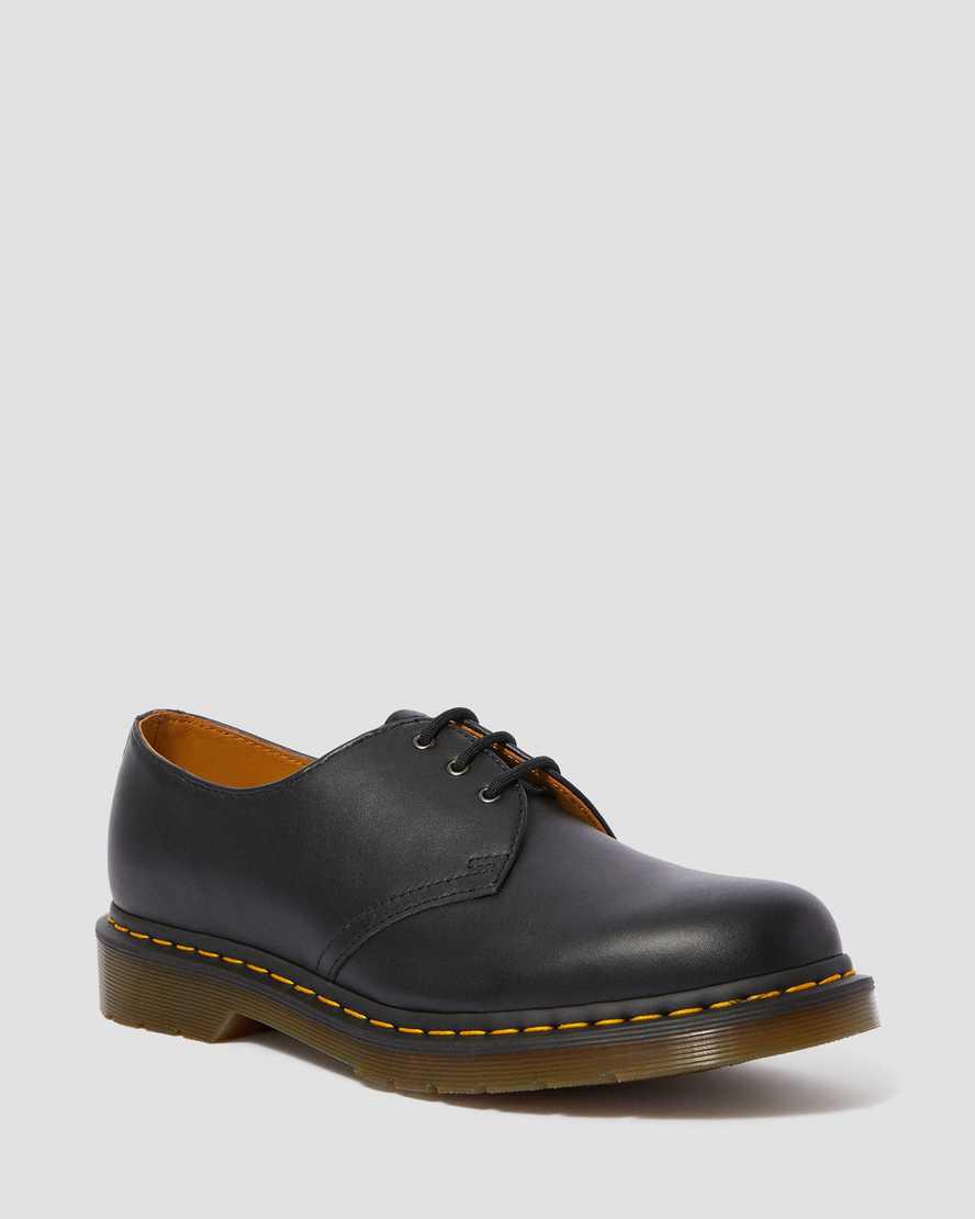 Dr Martens 1461 Nappa Leather Oxfords Schuhe Damen Schwarz | 854912-HFU