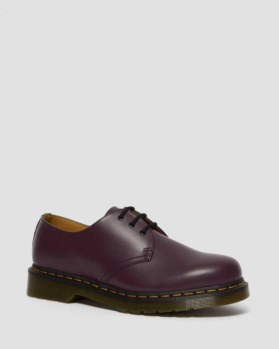 Dr Martens 1461 Smooth Leather Oxfords Schuhe Damen Lila | 542301-ZEW