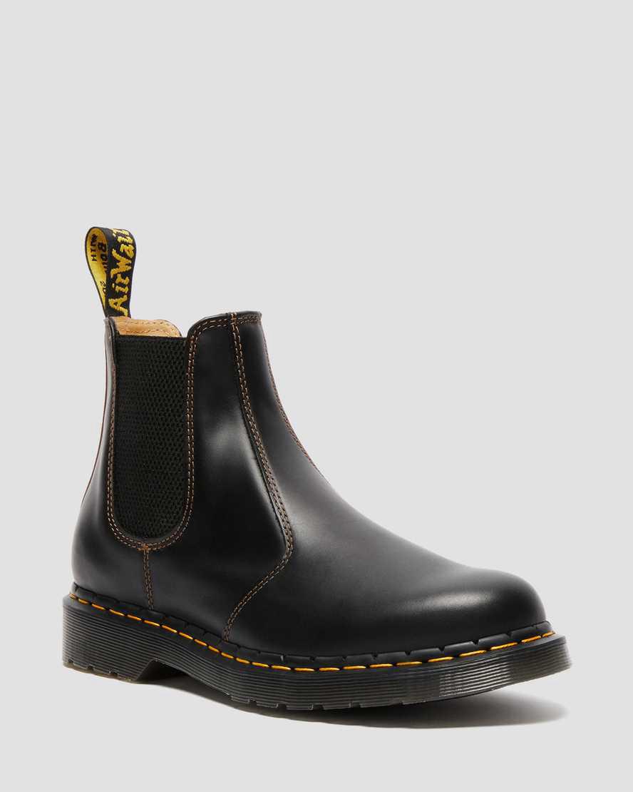 Dr Martens 2976 Abruzzo Leather Chelsea Originals Boots Herren Black/Brown Abruzzo Wp | 748132-HLU