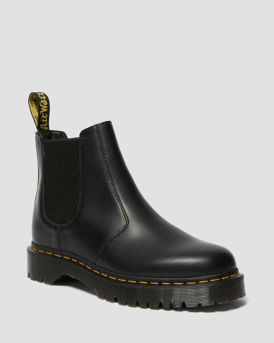 Dr Martens 2976 Bex Smooth Leather Chelsea Originals Boots Damen Schwarz | 642801-DCT