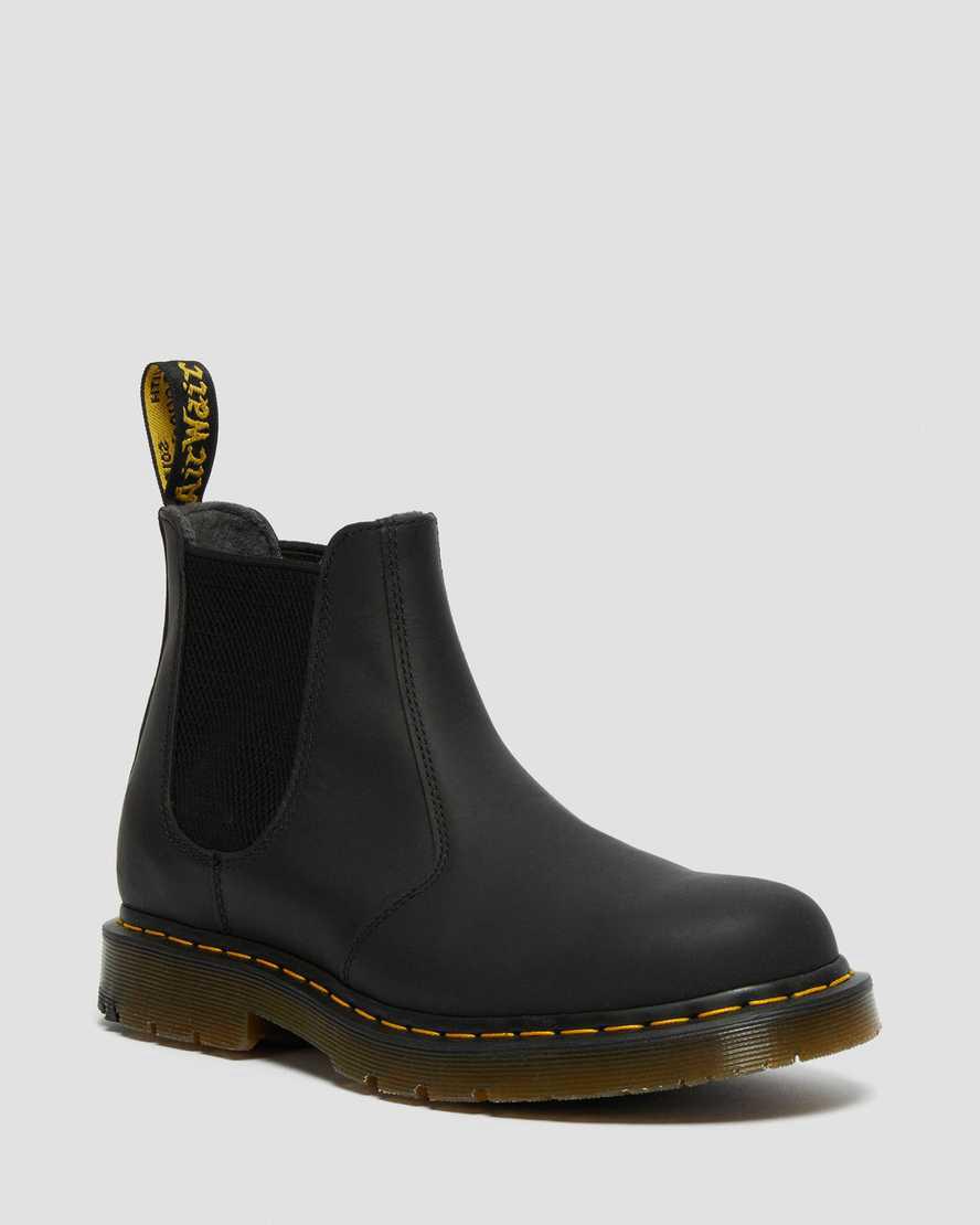 Dr Martens 2976 Wintergrip Chelsea Stiefeletten Herren Schwarz | 132568-CEB