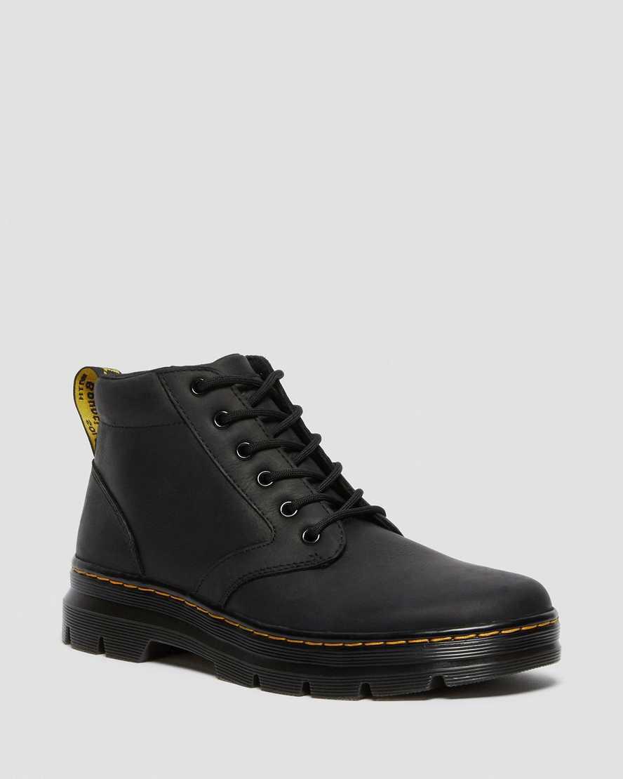 Dr Martens Bonny Leather Freizeitstiefel Herren Schwarz | 829713-BAW