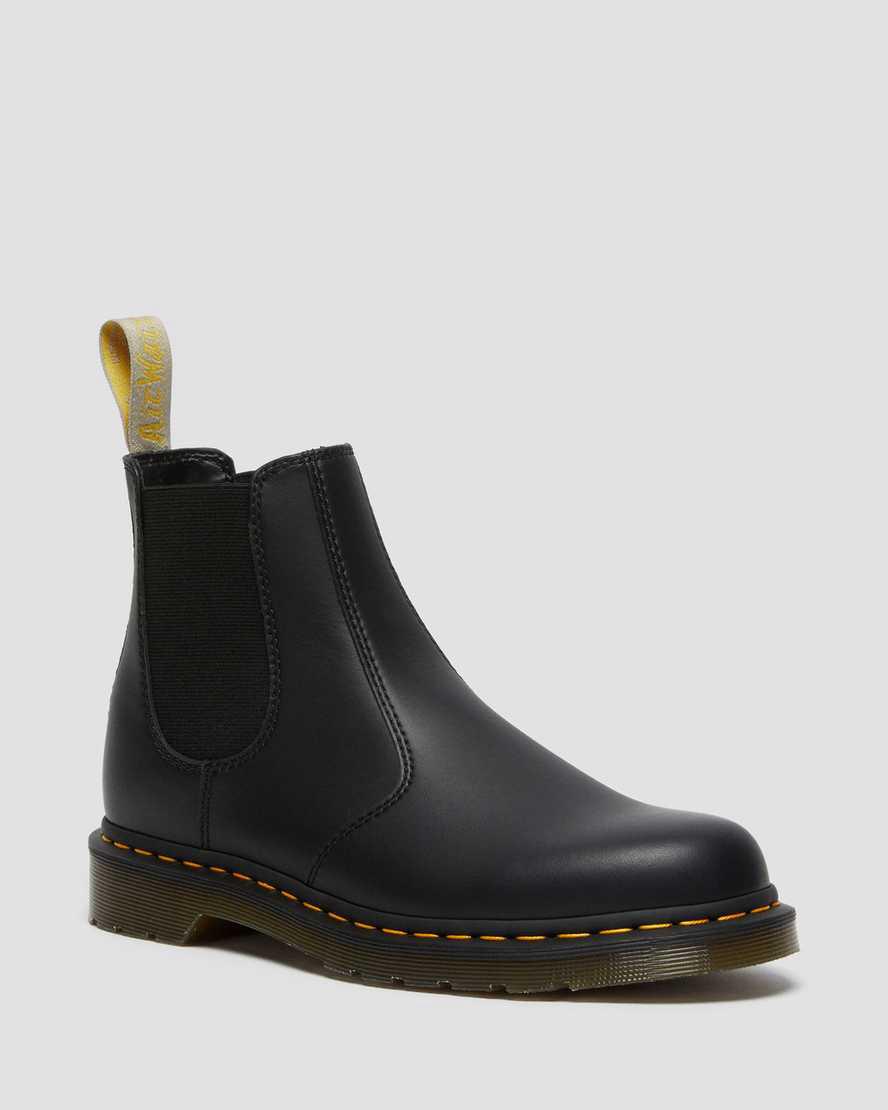 Dr Martens Vegan 2976 Felix Chelsea Stiefel Herren Schwarz | 698145-ZTW